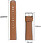 UNIPHA Replacement leather and silicone strap for Huawei Watch GT 3 Pro, brown