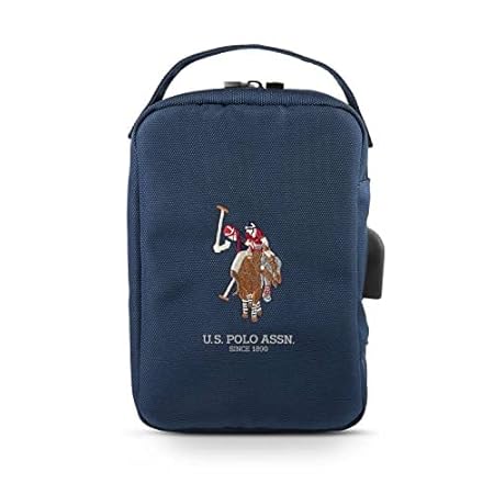 U.S.Polo Assn. Nylon Tablet Bag for Electronic Accessories - Navy