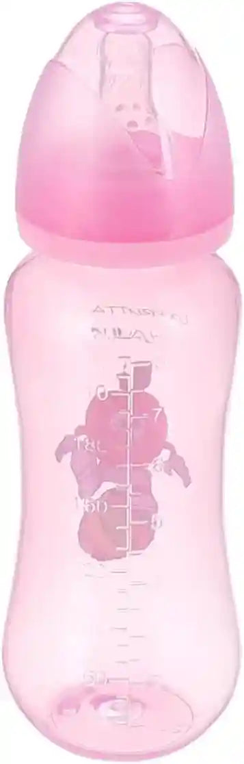 La frutta set2 (2 Classic bottles 150ml,240ml & round pacifier with chain 0-6 & bottle brush)