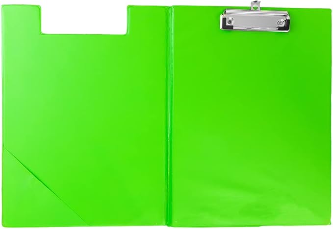 لوحة كتابة A4 من PVC مع غطاء باللون الأخضر هي حل قوي وأنيق لتنظيم وحمل مستنداتك بحجم A4