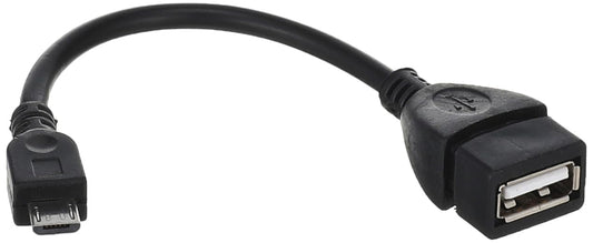كابل موبايل 2B، محول OTG من Micro USB 5 بن إلى USB أنثوي 10 سم