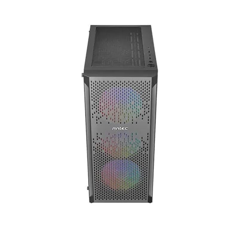 Antec NX290 ATX Mid-Tower Case – Tempered Glass & Pre-Installed Fans