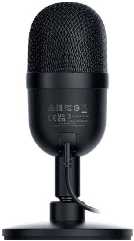 ميكروفون Razer Seiren Mini مكثف USB – أحادي الاتجاه مع حامل