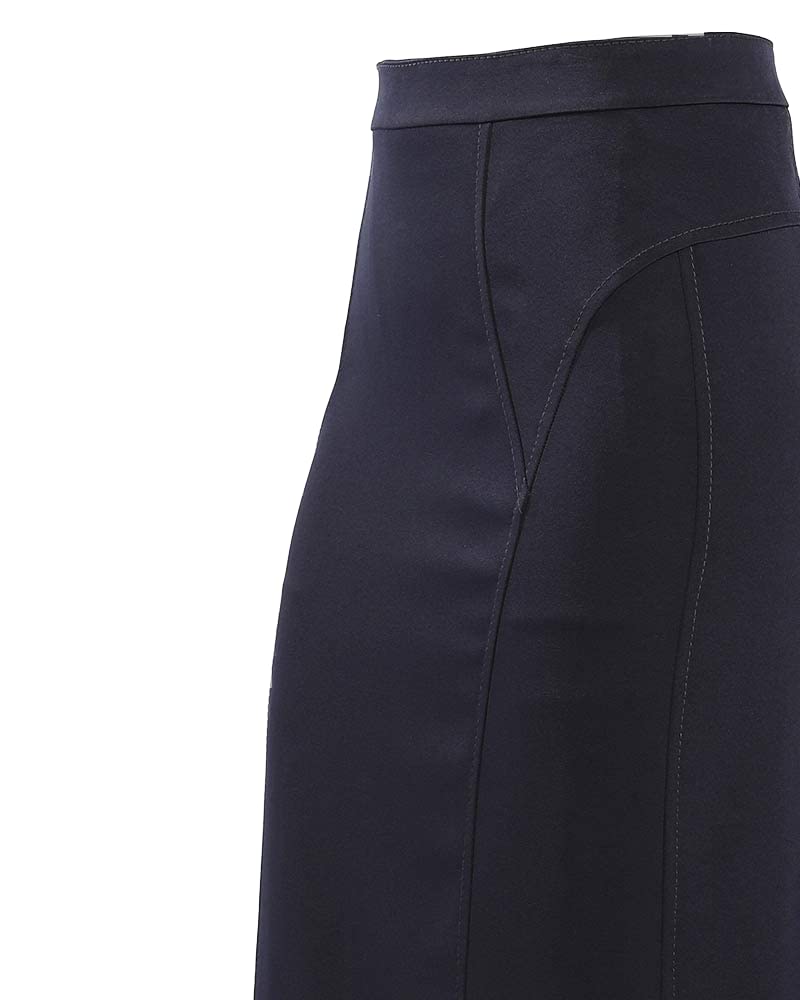 ESLA Long Skirt  Dark Blue