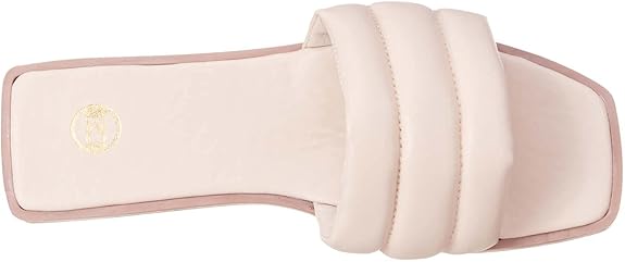 Club Aldo Square-Toe Quilted Strap Slide Slippers For Women