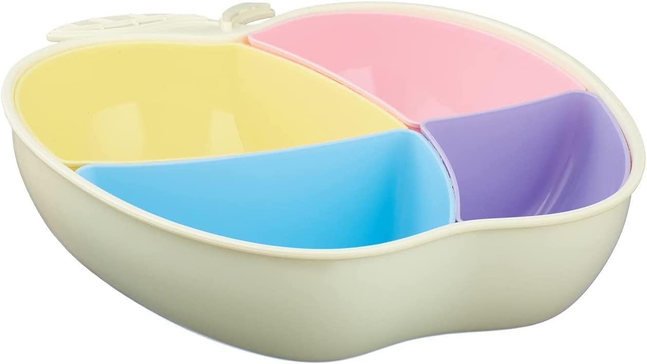 El-Yassin ,Plastic apple-shaped snack dish• Made from durable plastic for long-lasting use