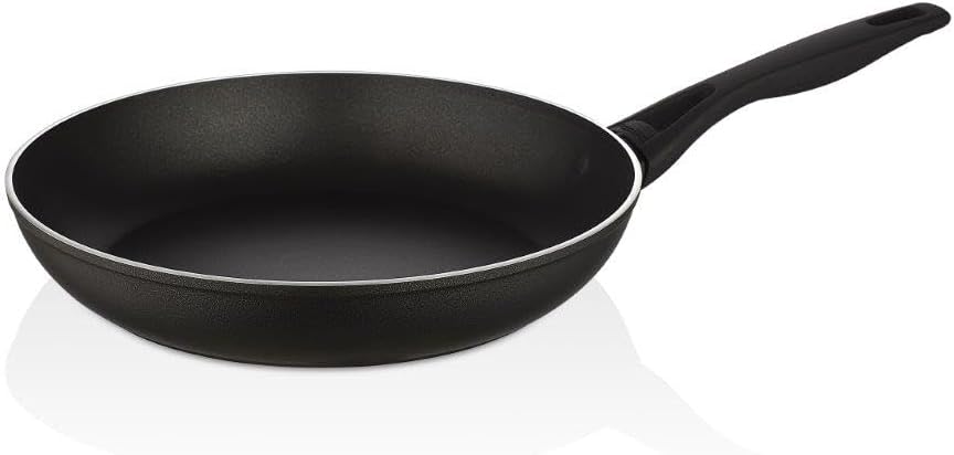 Papilla Alize 24 cm Forged Frying Pan, Induction & Gas Compatible, Non-Stick Cookware, Made in Turkey, Black