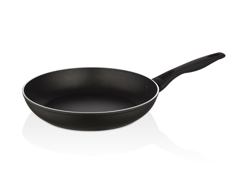 Papilla Alize 24 cm Forged Frying Pan, Induction & Gas Compatible, Non-Stick Cookware, Made in Turkey, Black