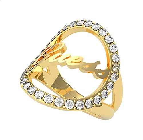Guess Ring for Women - Gold