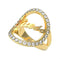 Guess Ring for Women - Gold
