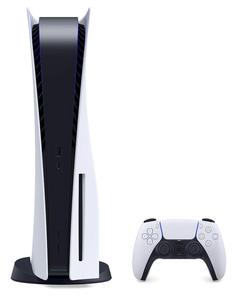 Sony playstation 5 console with wireless controller cd version, white and black ( OPEN BOX ) - Safqqa Egypt