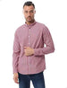 Andora Men’s Regular Fit Gingham Long Sleeve Shirt – Button-Down Collar, Medium Squares - Safqqa