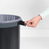 Brabantia 120022 Laundry Bin, Black, 60L