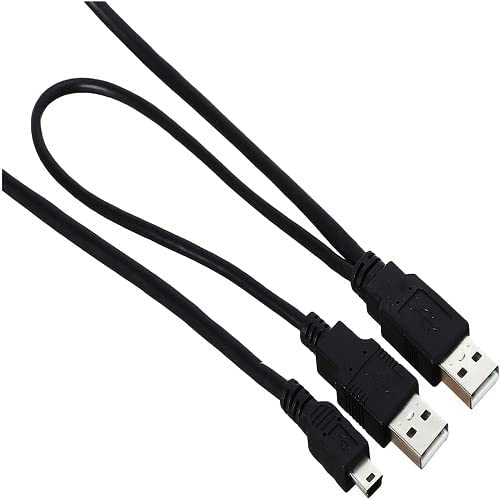 Keendex KX2385 5Pin to Dual USB 2.0 Cable – Reliable Connectivity for External HDD