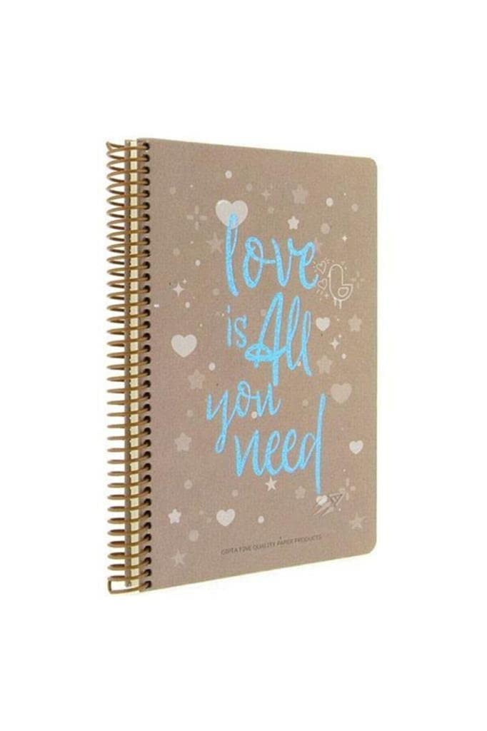 Gipta Love Book Lined Hard Cover Notebook