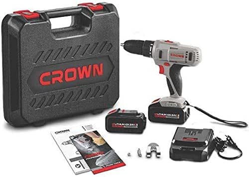Crown Cordless Drill 24V Li-Ion CT21074LH Grey