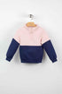 Concrete Sweat Shirt With Half Zipper For Girls ,• Provides warmth while allowing ease of movement. - Safqqa