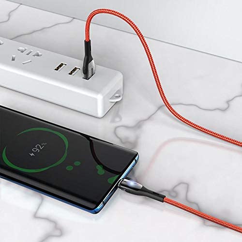 Hoco u89 - charging data cable type-c - for samsung huawei oppo xiaomi - red