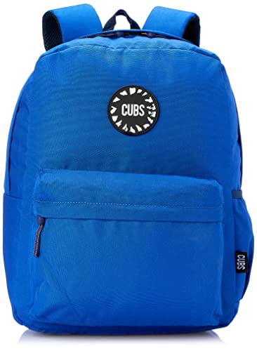 Cubs Polyester Zip-Around Front-Pocket Unisex School Backpack with Adjustable Shoulder Strap