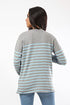 CARINA Women's Striped Regular Fit Pullover Sweater