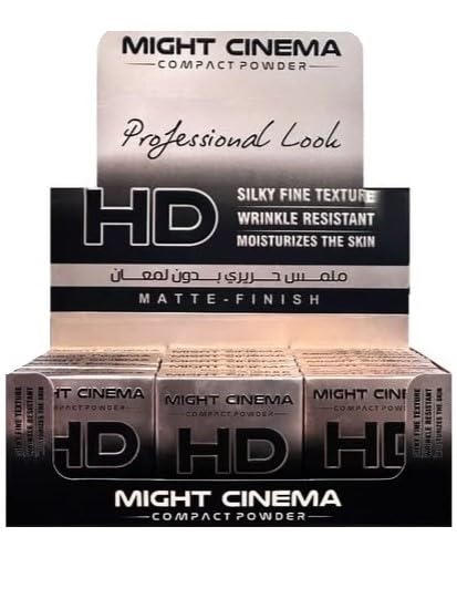 Might Cinema - Powder, HD Compact Powder Professional Look For Womens - Safqqa Egypt