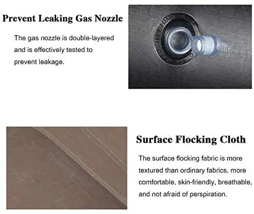 كرسي استرخاء هوائي مع مسند قدم مدمج، يوفر تجربة جلوس مريحة وقابلة للنقل للاستخدام في المنزل ,دامج بوكس 