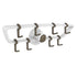 Bama Kitchen Hook Rail 8 Hooks – حامل أدوات مطبخ قابل للتعديل |