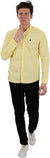 White Rabbit Collar Neck Long Sleeve Shirt for Men - Yellow, X-Large