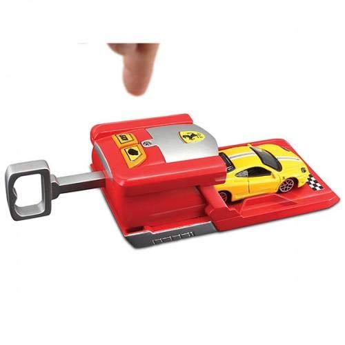 Bburago 1:64 Ferrari Car Launcher Set, Multi Color