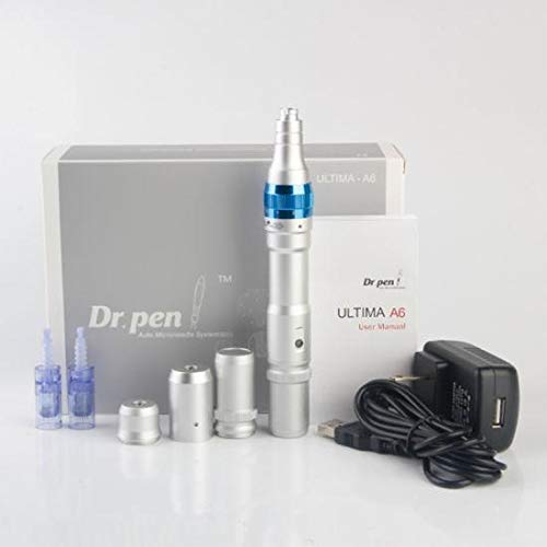 Dr. pen ultima a6-w rechargeable wireless dermapen-There is only one needle from the two.