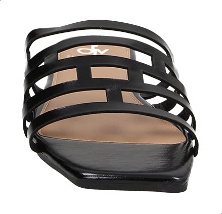 Dejavu Strap Square Toe Slides For Women Lightweight and easy to wear: Perfect for daily activities or casual outings. the box is cut off