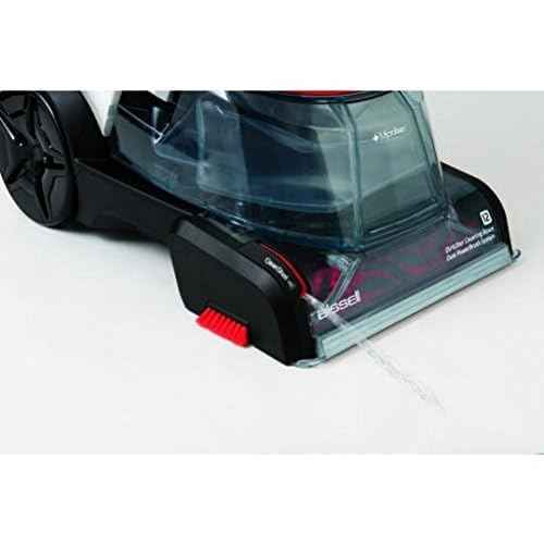 مكنسة غسل السجاد المتقدمة من بيسل مصممة لتنظيف السجاد والمفروشات بعمق وكفاءة عالية. تحتوي على فرش قوية ورشاشات مياه قوية الضغط لإزالة الأوساخ والبقع والروائح بسهولة.