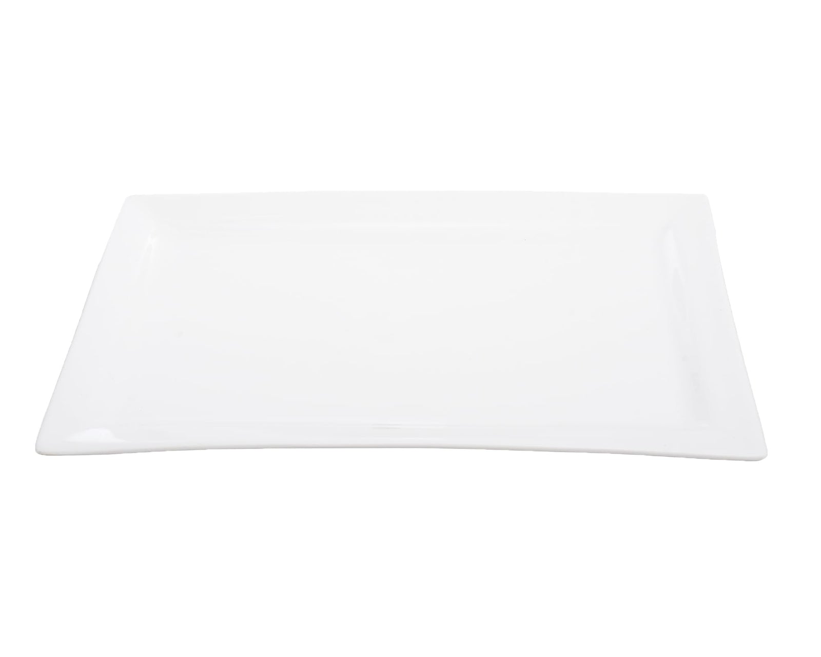 طبق تقديم مستطيل من البورسلين من Rosa بحجم 43 سم يتميز بتصميم أنيق وعملي يضيف لمسة راقية إلى مائدتك. مصنوع من بورسلين عالي الجودة