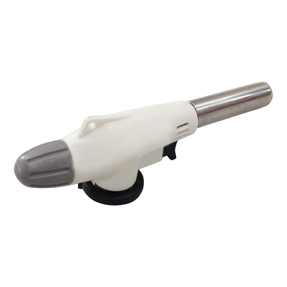 شعلة غاز عملية ومناسبة للطبخ، اللحام، التسخين، والأعمال اليدوية. تعمل بالبيوتان وتتميز بإشعال تلقائي سهل، مع لهب قوي وثابت يناسب استخدامات المطبخ مثل تشغيل الشواء، تلوين الكراميل، وكذلك اللحام والتسخين والصيانة.