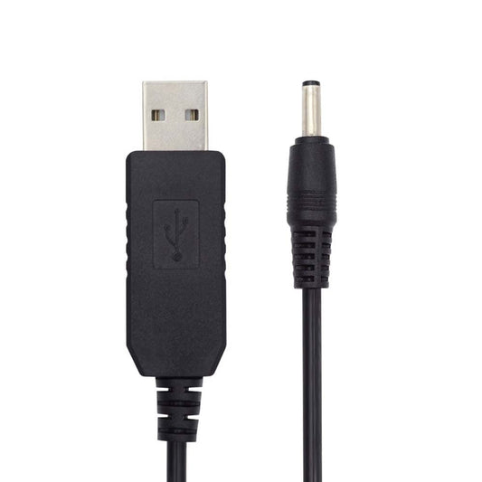 كابل cc 5V USB 2.0 نوع A إلى 2.5 مم/2.1 مم DC 12V رافع جهد الطاقة قابس موصل أسطوانة كابل 100 سم