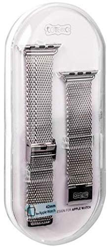 Generic For Apple Watch 42mm - Replacement Stainless Steel Watch Band - Silver