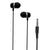 Xo xo-ep26 music earphones with hd sound quality and bulid in microphone 3.5mm set of 2 pieces - black, Wired Headphones Headset - Safqqa Egypt