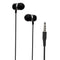 Xo xo-ep26 music earphones with hd sound quality and bulid in microphone 3.5mm set of 2 pieces - black, Wired Headphones Headset - Safqqa Egypt