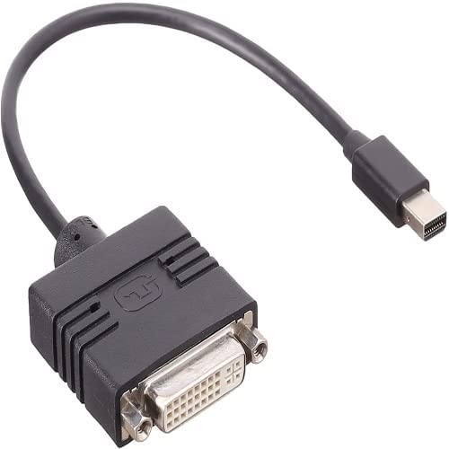 محول Keendex kx2232 ميني DisplayPort ذكر إلى DVI 24+1 أنثى، 20 سم - أسود