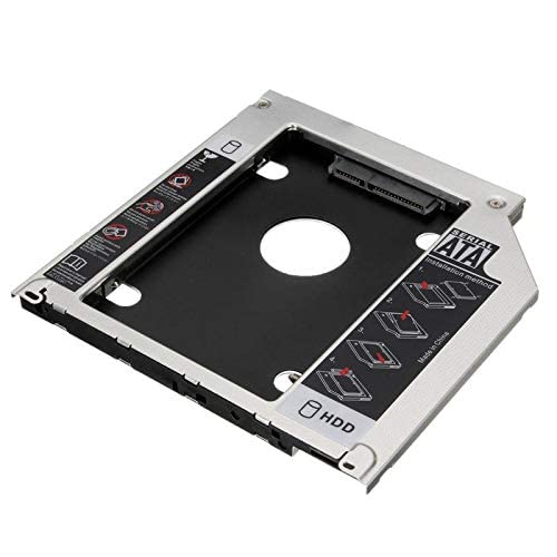 علبة تثبيت محرك الاقراص ساتا HDD عالمية بسمك 2.5 بوصة: 12.7 ملم