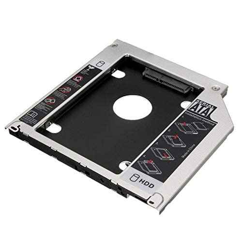 Generic 2.5 inch SATA HDD Enclosure, Black Plastic, 12.7MM Thickness - Safqqa Egypt
