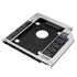 Generic 2.5 inch SATA HDD Enclosure, Black Plastic, 12.7MM Thickness - Safqqa Egypt