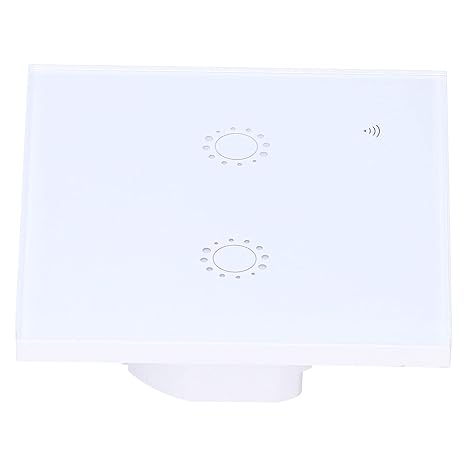 مفتاح إضاءة لمس ذكي 2200 واط – قابس بريطاني – WiFi متوافق مع Alexa و Google Home