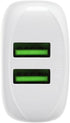 مجموعة شاحن سريع من Ldnio - قطعتين، موديل A2219، قابس الاتحاد الأوروبي مع منفذي USB وكابل Type-C - أبيض 