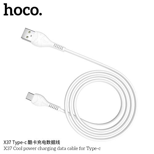 Hoco X37 - Cool Power Charging And Data Transmittion Cable Type-C Plug For Samsung Huawei Xiaomi Oppo