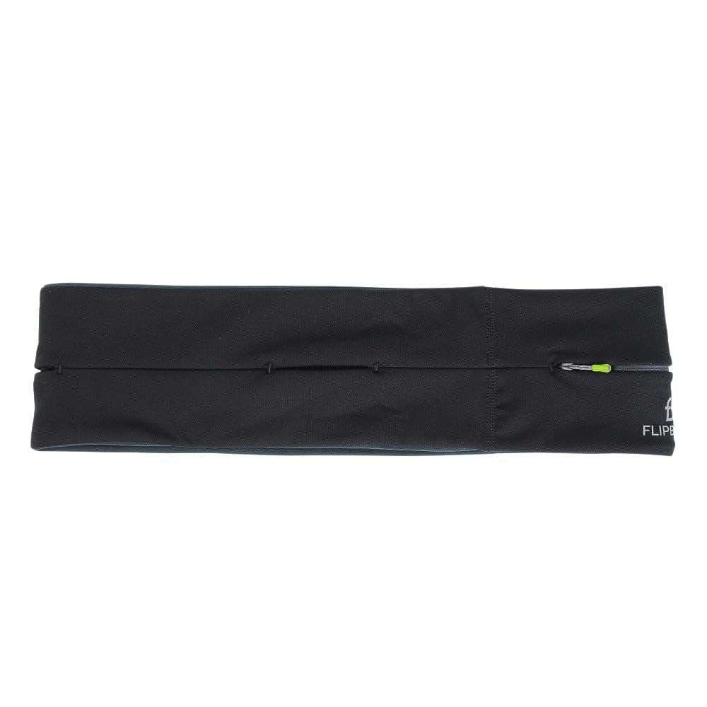 FlipBelt Black Zipper – Running & Workout Waist Belt
