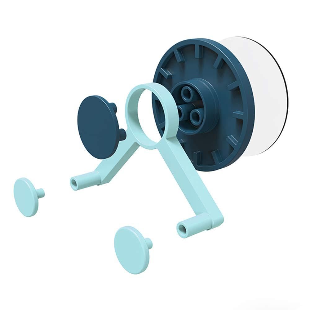 Traceless Adhesive Wall Hooks: no drilling, no traces, back door holder, clock shape, 4 pack, assorted colors (7.3 x 5 cm), now available in prime shop