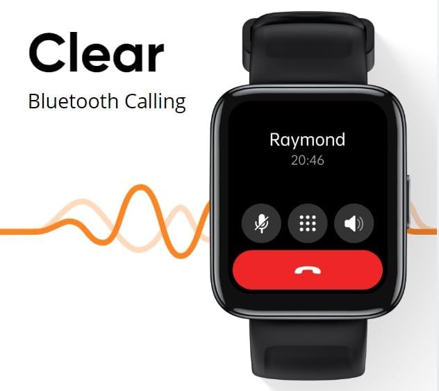 **Realme Watch 3 Pro - Smartwatch for Android and iOS Phones - IP68 Fitness Tracker with Heart Rate Monitor, Blood Oxygen, Pedometer, Sleep Monitor, 110 Sports Modes**