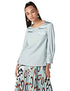 Elle Long SLeeves High-Low Blouse for Women L - Safqqa Egypt