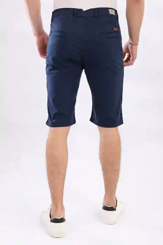 White Rabbit Men Short -Casual Gabardine Short - Safqqa Egypt
